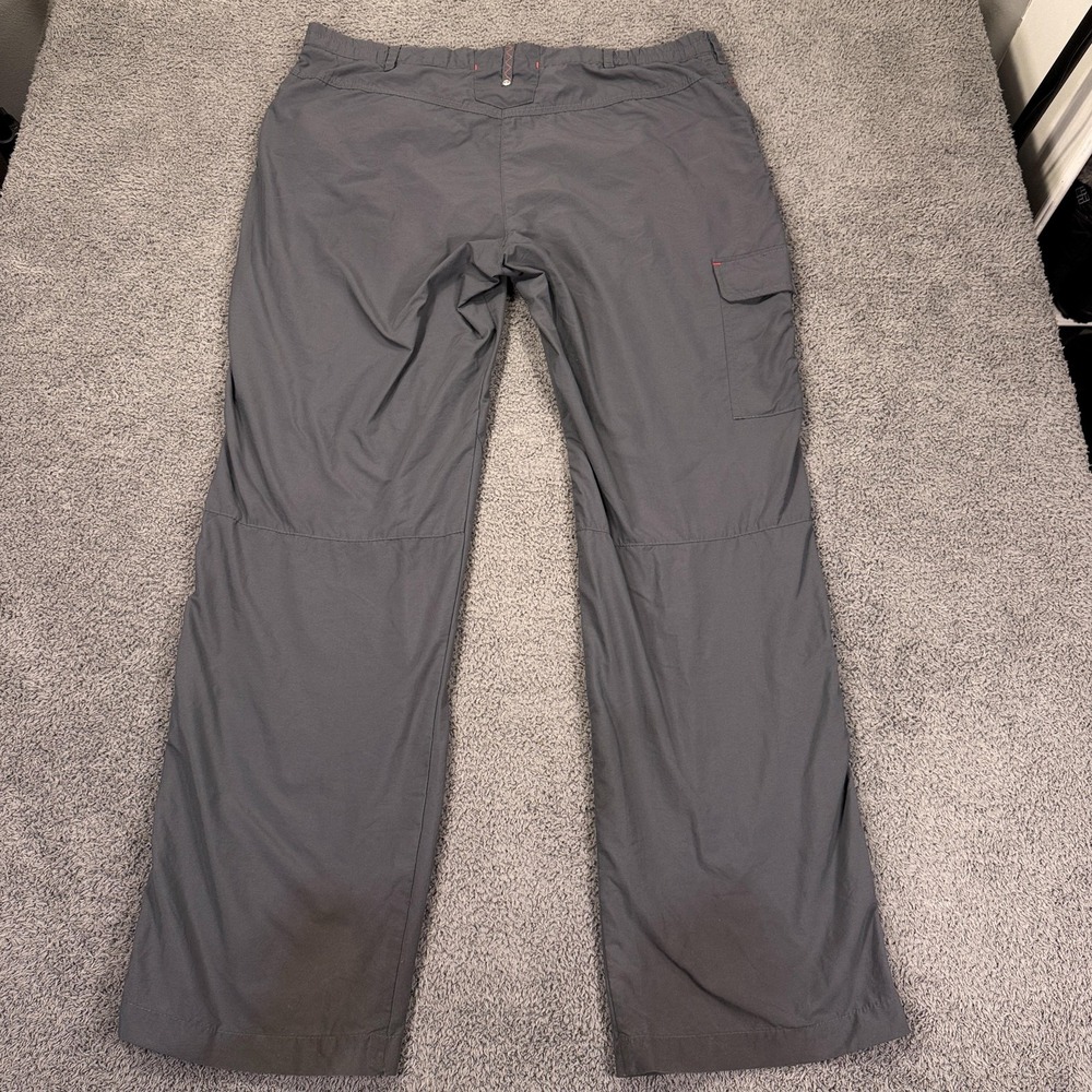 Maier Sports Pants Mens 36 Gray Hiking Cargo Quick Dry Lightweight Gorp Outdoor‎ - Picture 9 of 13